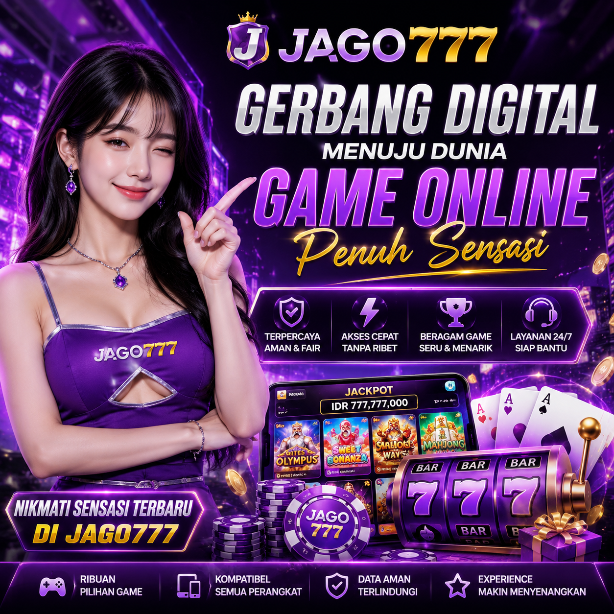 JAGO777: Gerbang Digital Menuju Dunia Game Online Penuh Sensasi